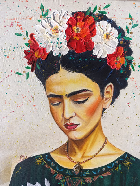 Ela Zollmann - Frida Kahlo - Zerbrechlichkeit