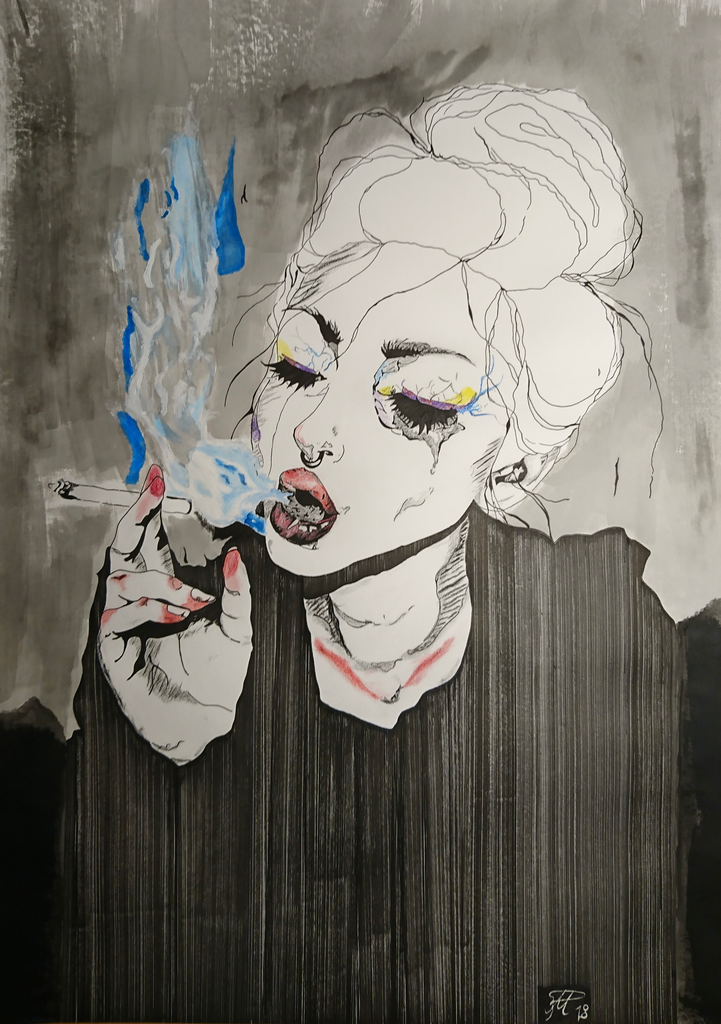 Markus Pannier - Smoking Woman