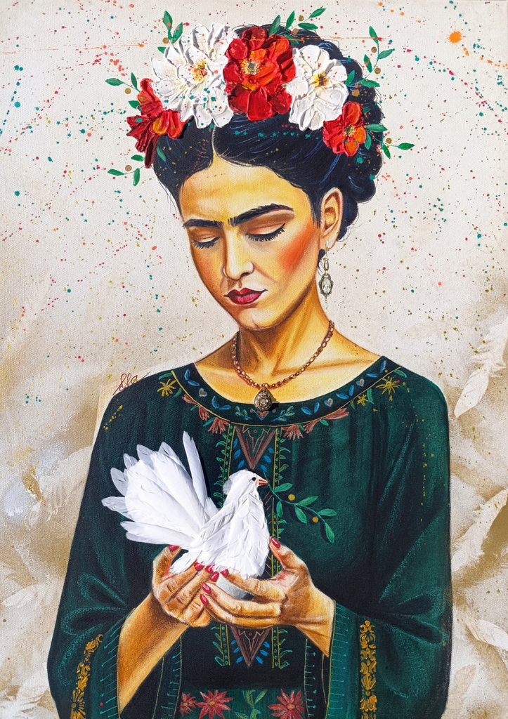 Ela Zollmann - Frida Kahlo - Zerbrechlichkeit