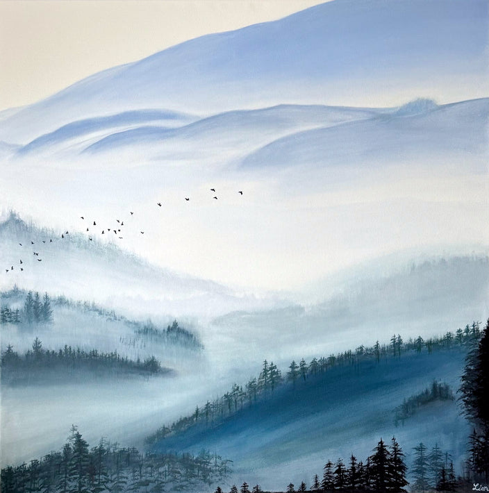 Li Zhou - Foggy Mountain