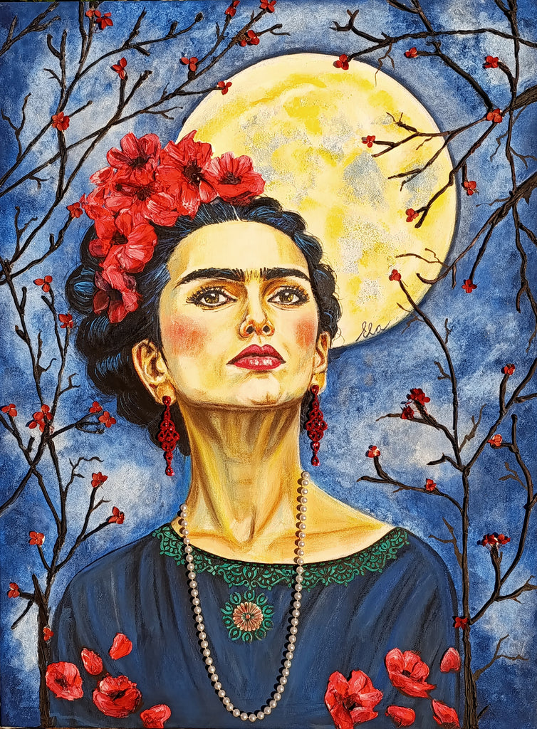 Ela Zollmann - Frida Kahlo - Schneemond