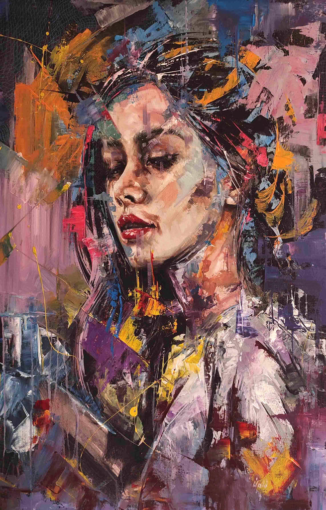 Derya Ue - Abstract portrait