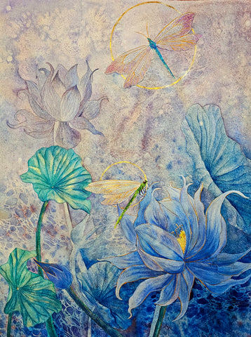 Stefanie Wagner - Mystischer blauer Lotus