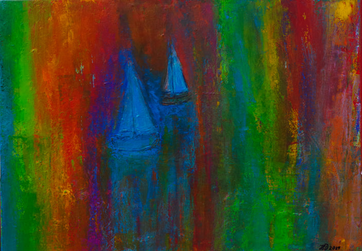 Hannelore Drees-Kiefhaber - Sailing under the rainbow