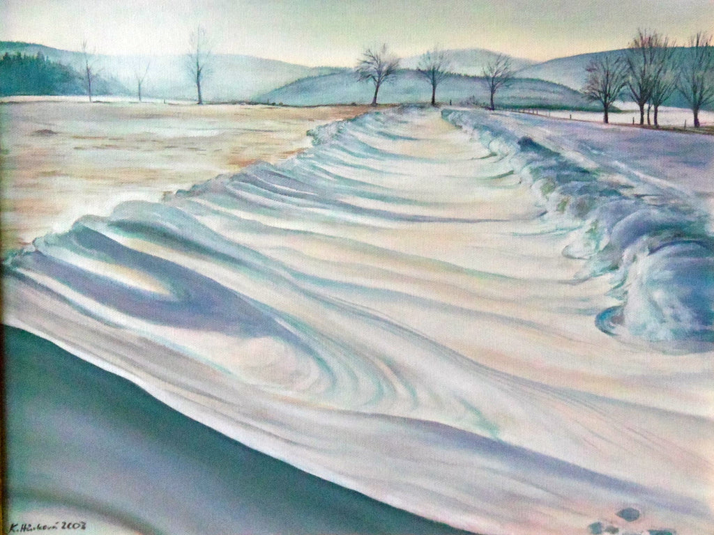 Klara Hurkova - Winterlandschaft