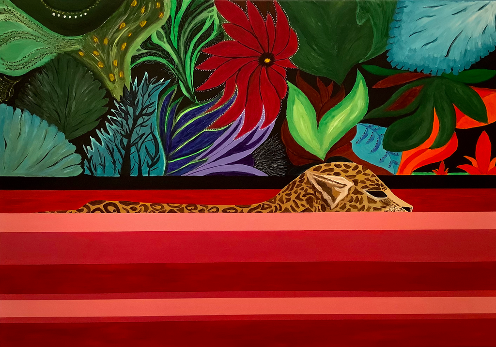 Christian Schmidt - Leopard in Red River