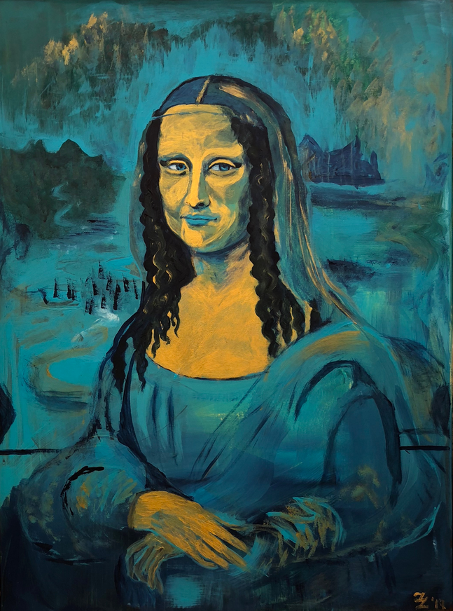 Nadine Nau - La Gioconda BLUE