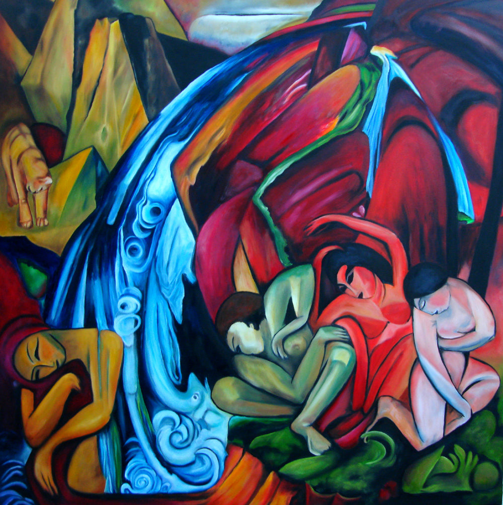 Annegret Warth - Hommage an Franz Marc