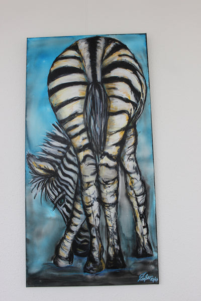 Nicole Zinßer - Zebra stehend